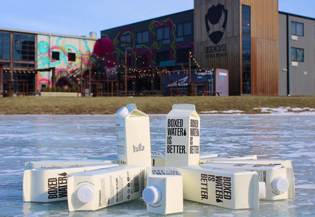 DoghouseHotel's tweet photo. There's nothing quite like Boxed Water on ice 🧊
@boxedwater #savetheplanet https://t.co/hOPgRgsOGT