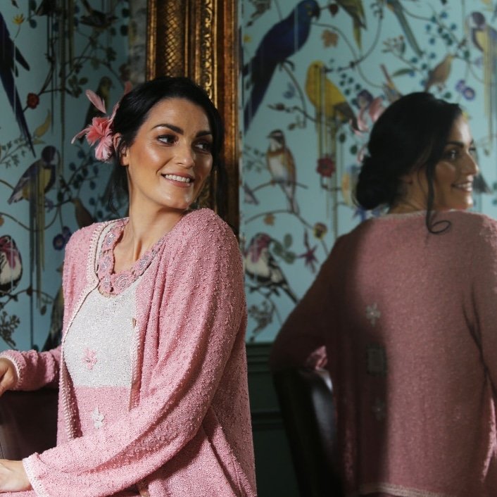 carolineknits's tweet photo. And there's always something going on in the back 💗
#Knitwear #dress #cardigan #jacket #chanelinspired #irishdesign #madeinlimerick https://t.co/MpuJofjqMG