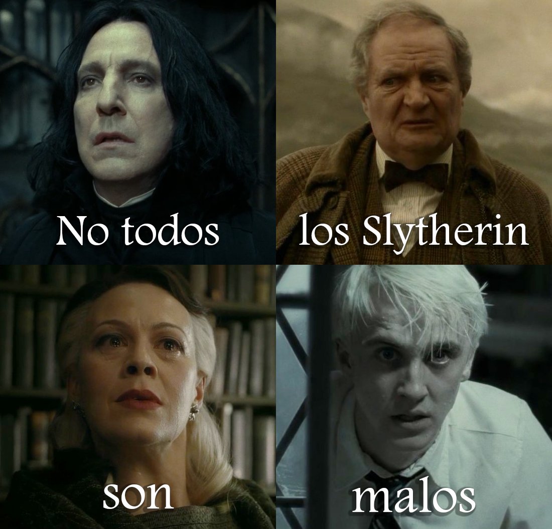 No todos los Slytherin son malos.