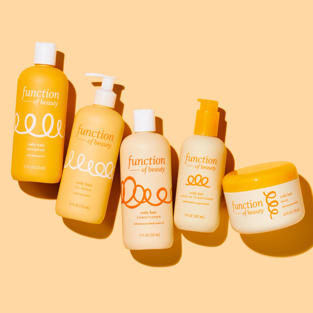Function of Beauty on Twitter: "MEET: The NEW Coily Hair Treatments – Leave-In Conditioner, Hair Mask, + Use them on their own or in Function of Beauty #hairgoal booster