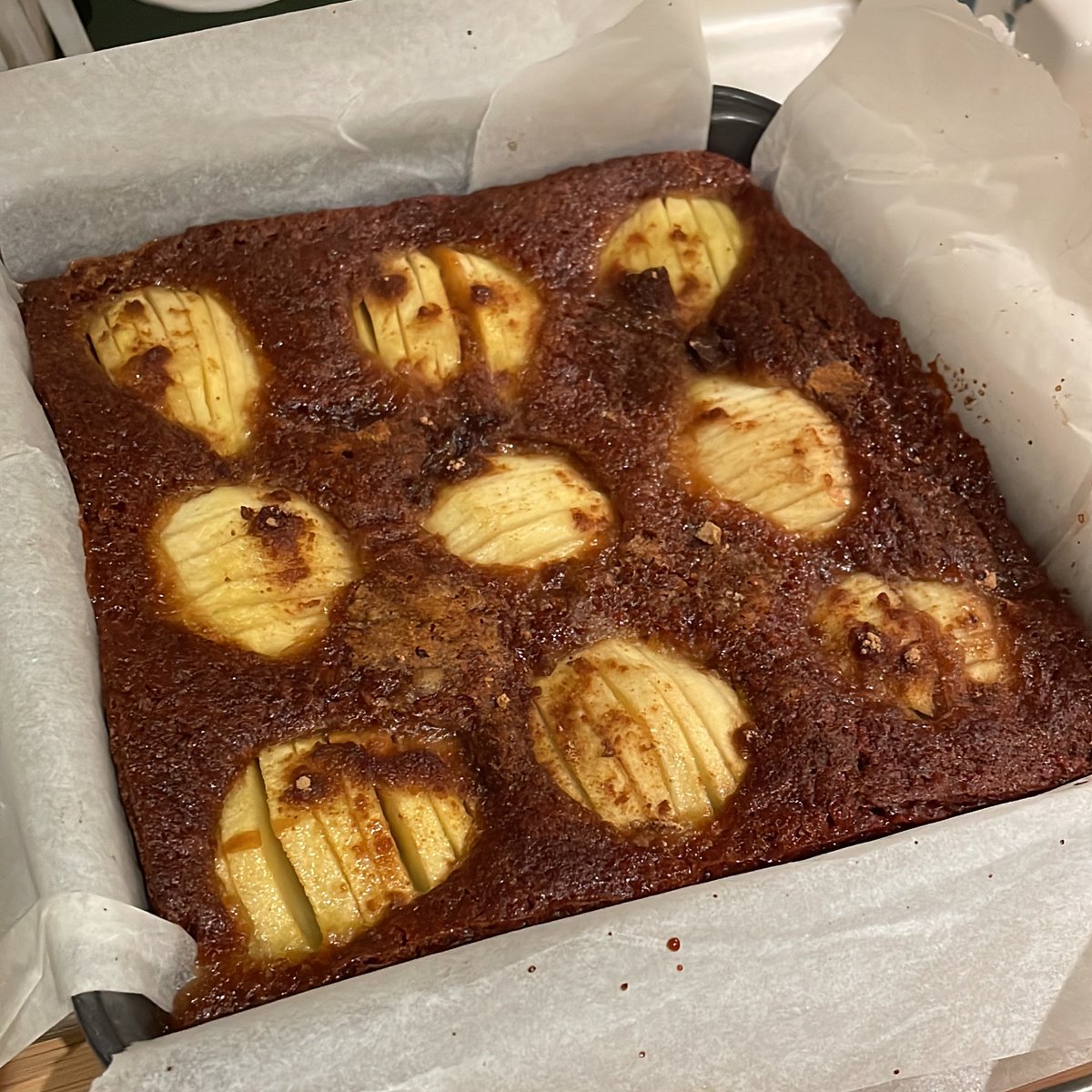 I will be adding @we_are_food’s vegan apple and double ginger cake into my regular bakes. First time I’ve used sparking water in baking!