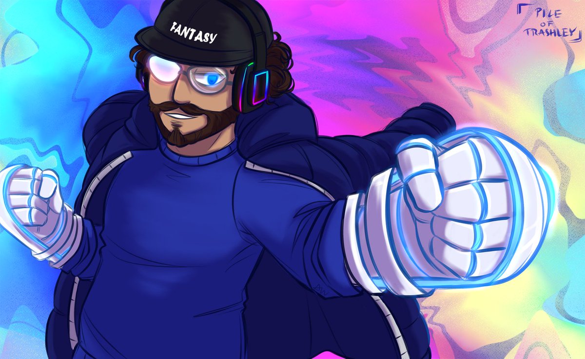 PileOfTrashley's tweet image. soppy again because apparently i draw streamer fanart now (he is just really fun to draw ok)
#socpens #scorpy