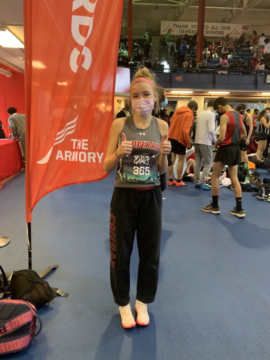 coachkholloway's tweet photo. 🚨School Record: Girls 1000m, Mallory Holloway 🎉 ⁦@conradrunners⁩ ⁦@ConradAthletics⁩ #FastFocusedStrong #DARNOC https://t.co/V1QPj4p496