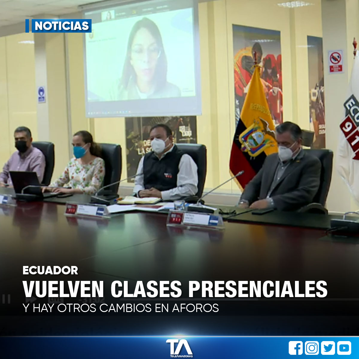 teleamazonasec's tweet photo. URGENTE ¡ATENCIÓN! Las nuevas medidas tras evaluación de situación epidemiológica en Ecuador https://t.co/8tR3UBjCI4 https://t.co/CtXCrwQzmy