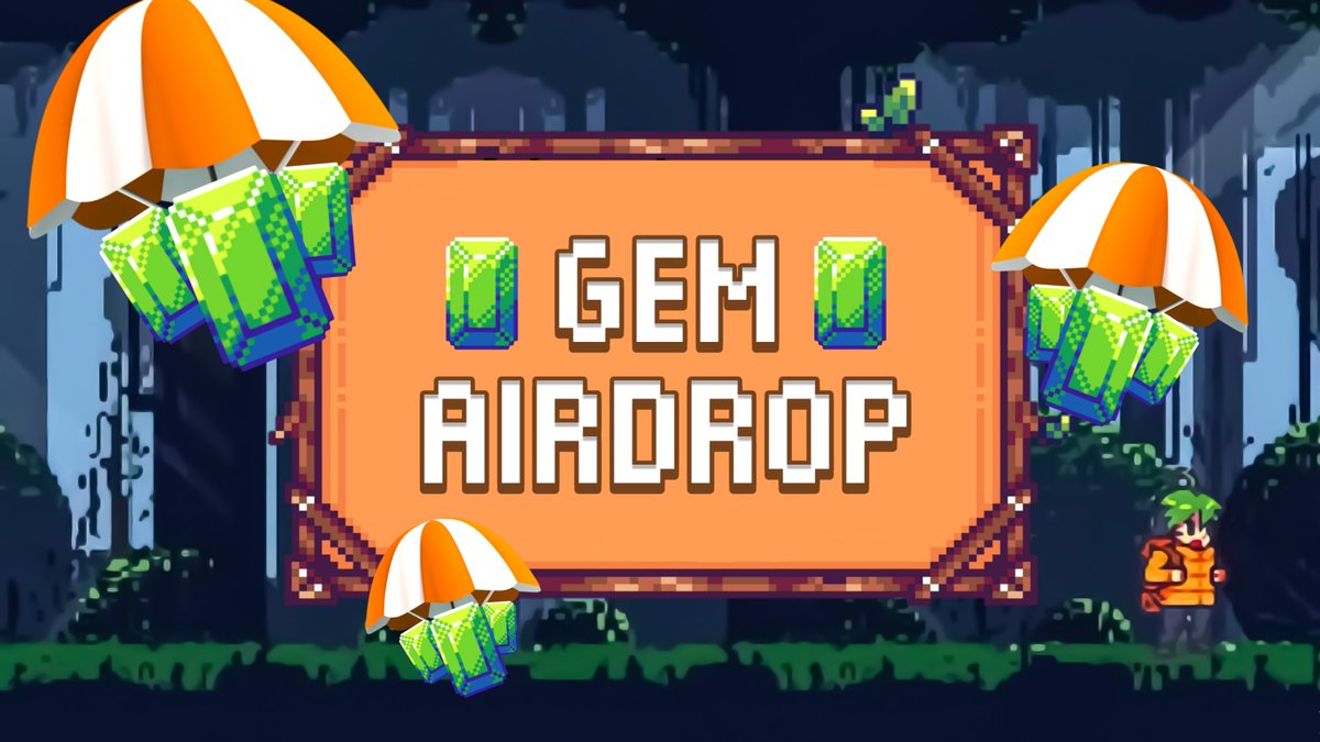 YieldHuntAVAX's tweet photo. 🪂 $GEM AIRDROP🪂

Due to the 2 hour delay on launch (4PM UTC instead of 2PM) we decided to airdrop some $GEM token to those affected by this event.

🎁RT + Like | 1 Free mint to win 

🔽Further details🔽 https://t.co/UlKXi7vOrL