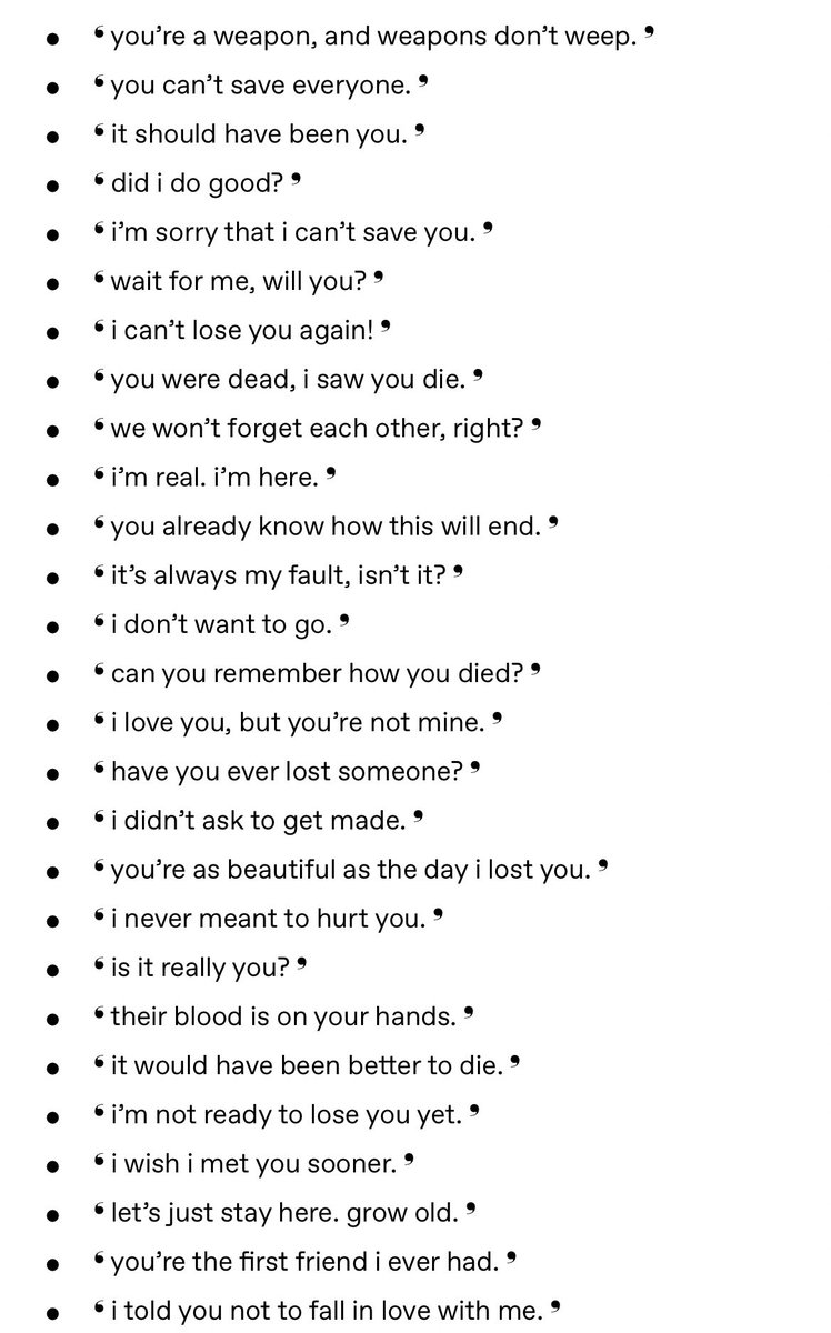 ⠀ ⠀
⠀⠀ ⠀⠀like this tweet for a starter
⠀⠀ ⠀⠀from the list below. (stolen)