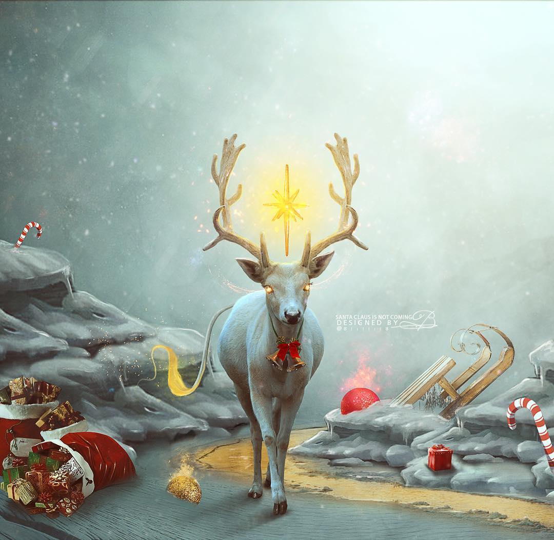 Hajar_dess's tweet photo. عمل من اعمالي بالدمج الرقمي
رأيكم يامبدعين✌️

( my work )🦄
●Title➡︎ Santa Claus Is Not Coming https://t.co/14rI0LSNDo