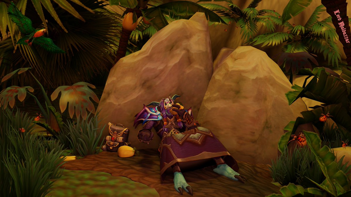 LordMaldazzar's tweet photo. "Ey' mon. Don' be afraid, join me if Ya want."
Witch Doctor Xartul on his vacation in tropical lands.
Full scene + CloseUp
#Warcraft #warcraftart #worldofwarcraft
#blender #blenderart #Blender3d
#Priest #troll #icetroll #drakkari #witchdoctor #fruits https://t.co/EBw1XPKTwb