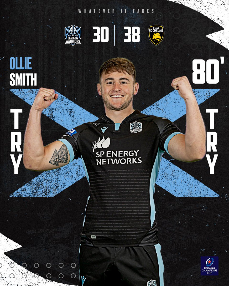 80' | TRY!!! At the death Ollie goes over for our third

📲 Follow the game in our match centre for live commentary: bit.ly/3FSleYv