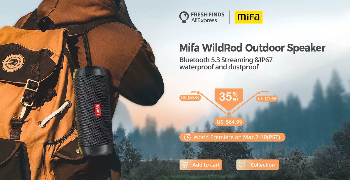 Pykenooo's tweet image. Lançamento Mifa WilRod compartilhe e concorra!

#Aliexpressfeed
a.aliexpress.com/_mPtAnUY