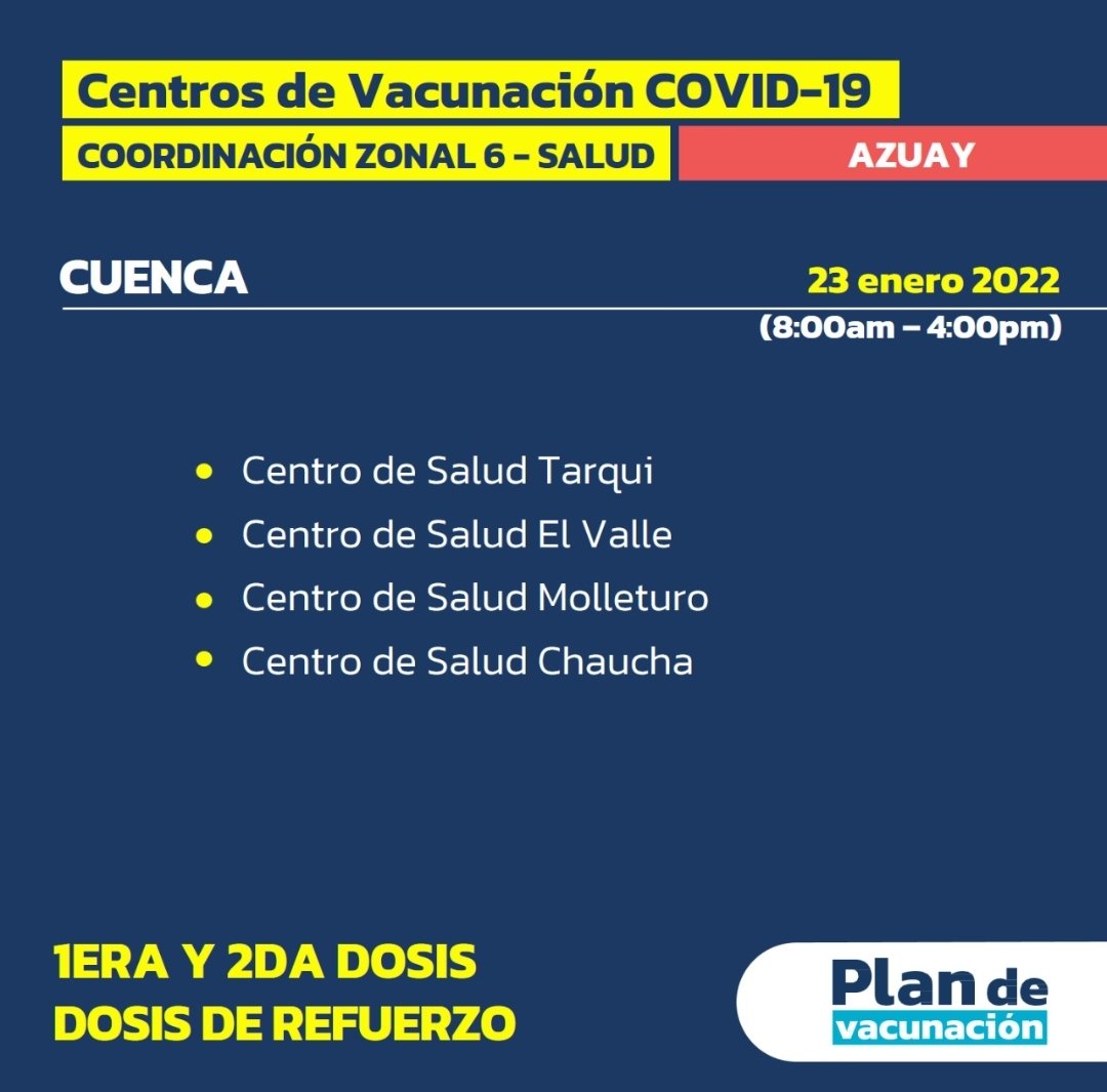 @Dirección Provincial de Salud Azuay 🇪🇨 tweet media