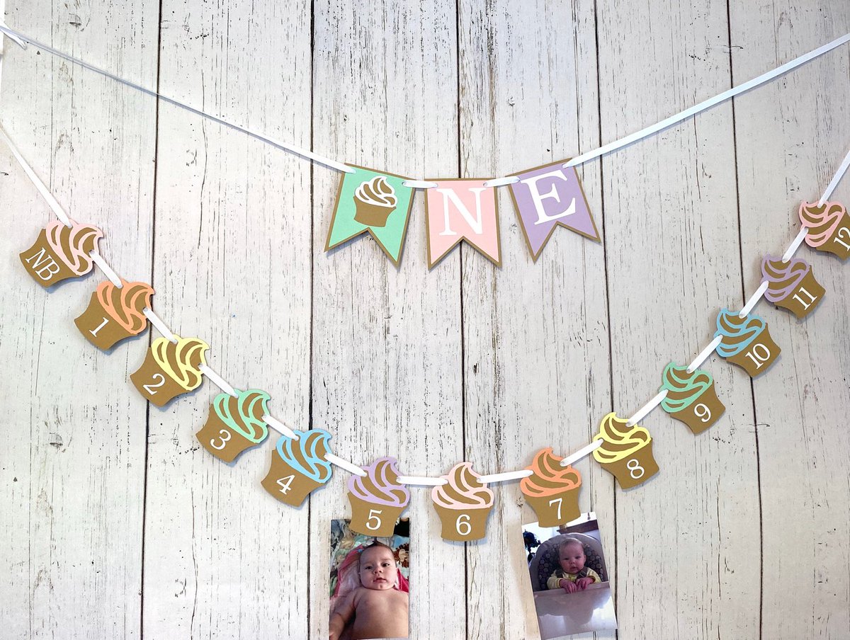 bannergrl's tweet photo. Excited to share the latest addition to my #etsy shop: Cupcake First Birthday Decorations - 12 Month Photo Banner - ONE High Chair Banner - Our Little Cupcake Birthday Backdrop - Sweet One #1stbirthday #sweetoneparty #cupcakebirthday  https://t.co/pCeke1Nez3 https://t.co/jscRdnwjC1