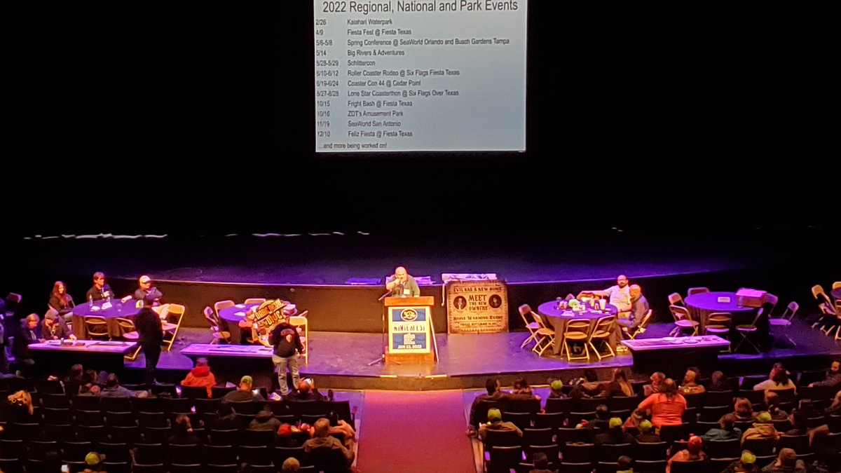 acesouthcentral's tweet photo. We have more than a dozen auction items donated by @SF_FiestaTexas, @SixFlagsOverTX, the Regional Rep Team and ACE members... all supporting ACE's &amp; @coastermuseum's coaster preservation efforts with almost $1,600!  #RideWithACE #PreservationCounts #ACEgivesBack @aceonlineorg https://t.co/xYq8MmZDcE