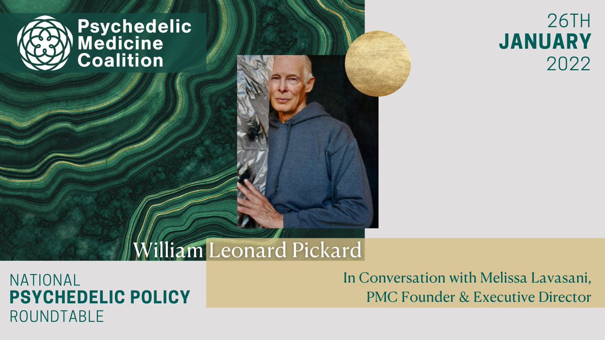 PMC is honored to sit down with the man *allegedly* responsible for the largest LSD lab in DEA history. Leonard Pickard is an accomplished academic, chemist and drug policy researcher who served 19 years in federal prison. Tune in on the 26th to learn more about his story: