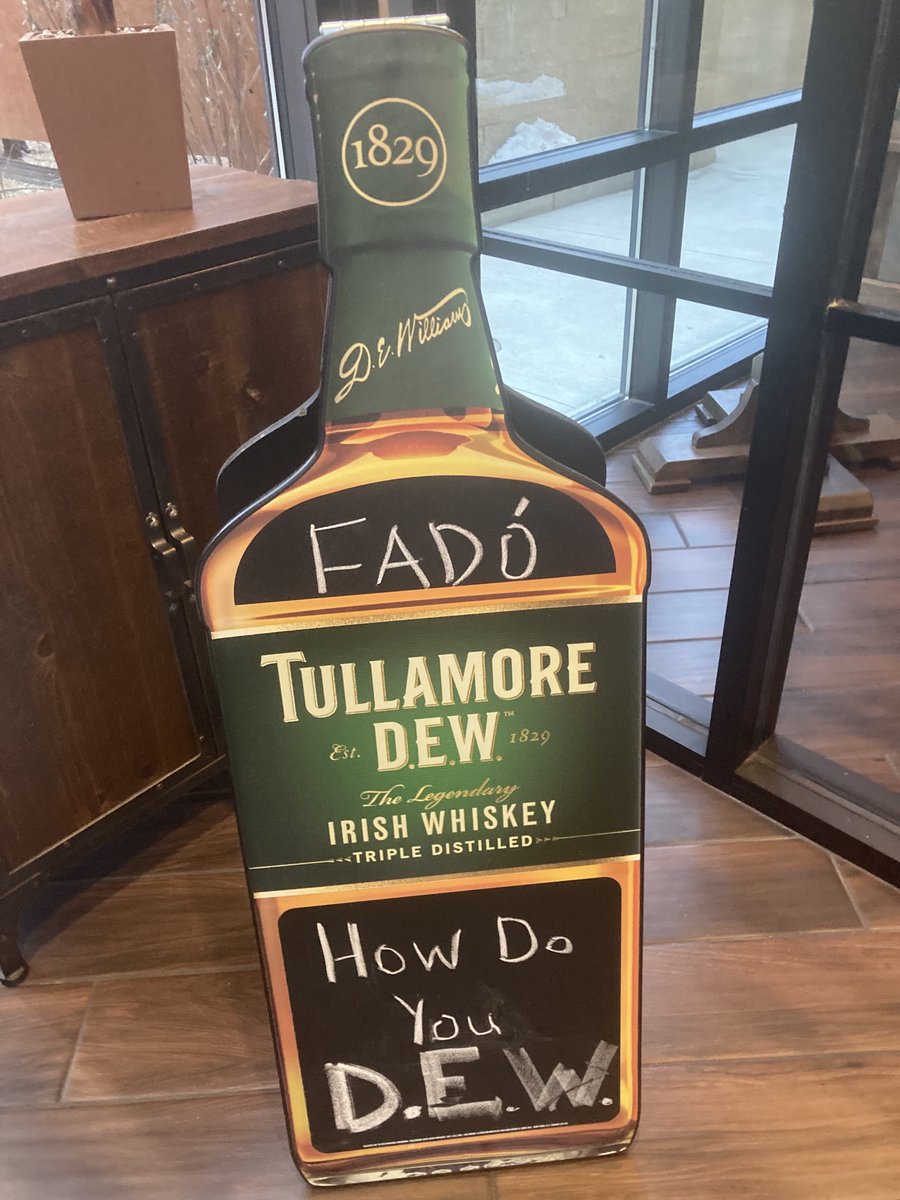 publican50's tweet photo. ⁦@fadopub_kitchen⁩ we have Irish coffee to take the chill off #Winter #Irish #Whiskey https://t.co/0EIcTqmYMU