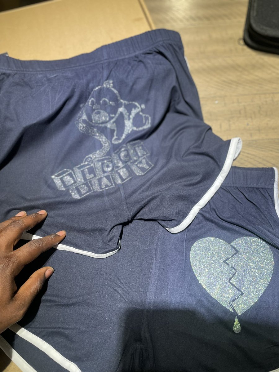 3_SHOWOFF's tweet photo. Merch finna drop cheer shorts on the way ๐ฌ #BlockBaby https://t.co/7cx2TKC0Ve