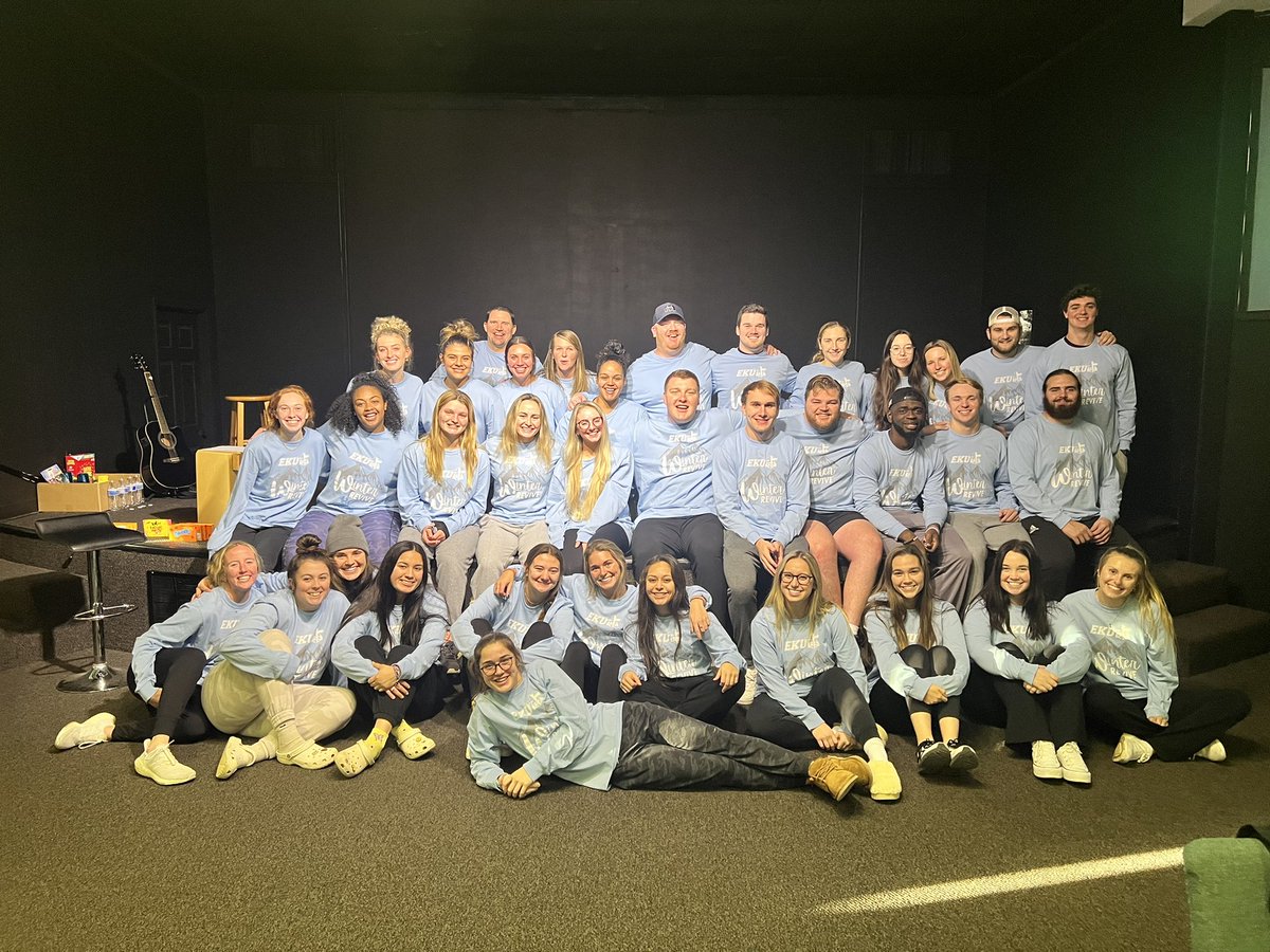 ekufca's tweet photo. We have a great group of athletes here at our @ekufca #WinterRevive Retreat! Our theme is from Esther 4:14 and how God has us here for such a time as this! #GoBig #ekufca #FCAevery @thefcateam @kentuckyfca https://t.co/kHnN9ddGH2