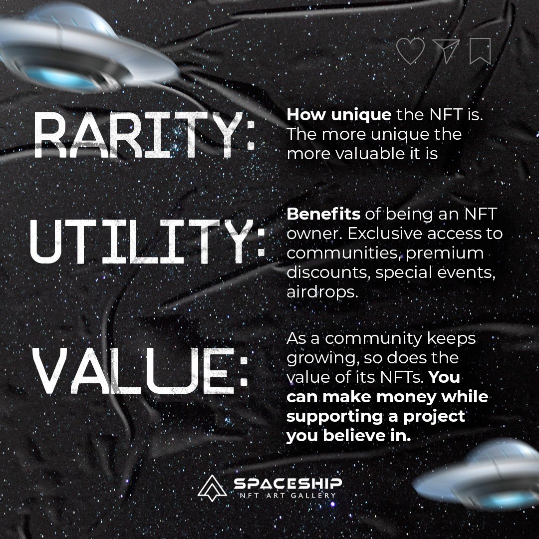 spaceshipnft's tweet image. When it comes to cryptoart, you should always study who is behind it, the purpose of the project, what it represents and the community around it.
Join our Discord Community to receive our latest news about our auctions and events!
🛸Link in bio 🛸