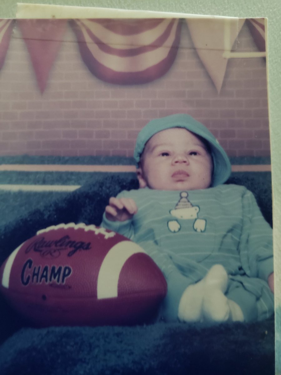 coachlabreece's tweet photo. @kalib_perry Happy 18th Birthday Son!  I hope your day is amazing. You are  such a blessing to our family. You started the a football and look at ya now!  We love you so much! https://t.co/A5XmRdTmPm