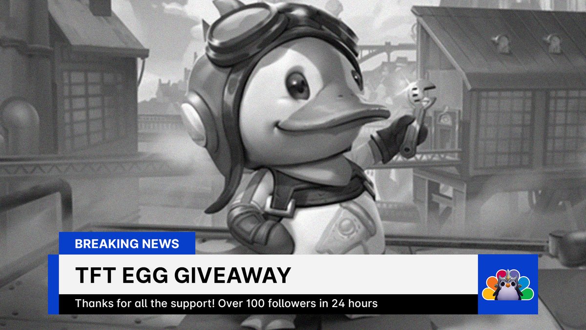 Channel8THNews's tweet photo. GIVEAWAY! To show some appreciation for all your support, let's give away 5 @TFT  EGGS to 5 winners!

Just retweet and comment below what your favorite little legend is! Winners will be picked in 24 hours!

Coverage of the Zaun Cup tonight INCOMING! https://t.co/S3ftMTwQAY