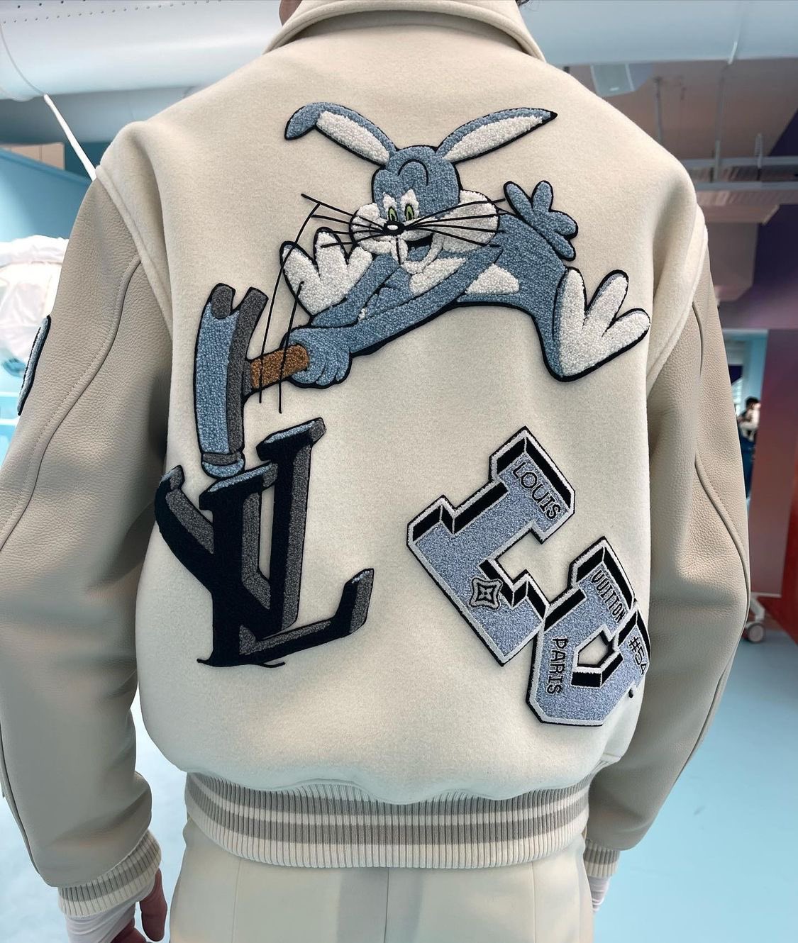 Ovrnundr on X: Louis Vuitton Fall / Winter 2022 Varsity Jacket Photo:  wenbohu  / X