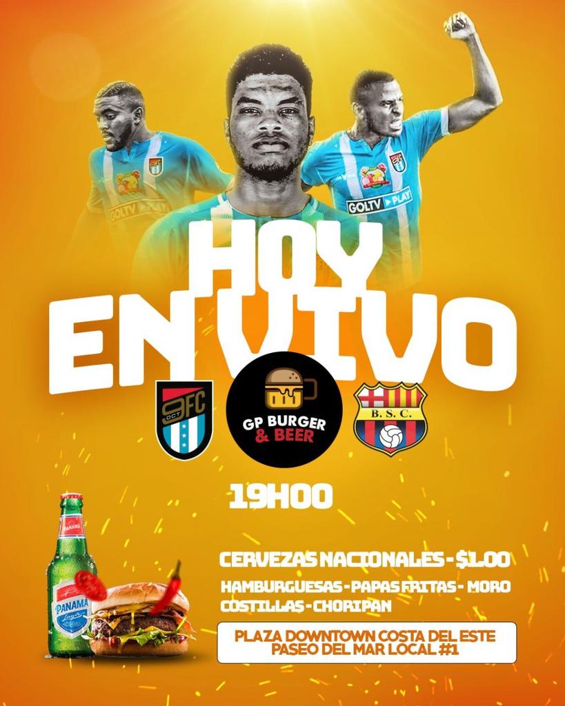 abdalabucaram's tweet photo. PANAMÁ...VAMOS TODOS AL RESTAURANT DE MI HIJA POLÍTICA GABY PAZMIÑO. AHÍ PASAREMOS EL PARTIDO DE BARCELONA VS 9 DE OCTUBRE 7PM Y DEBUTARAN NUESTROS 3 FUTBOLISTAS PANAMEÑOS https://t.co/OD9AiLp9WP