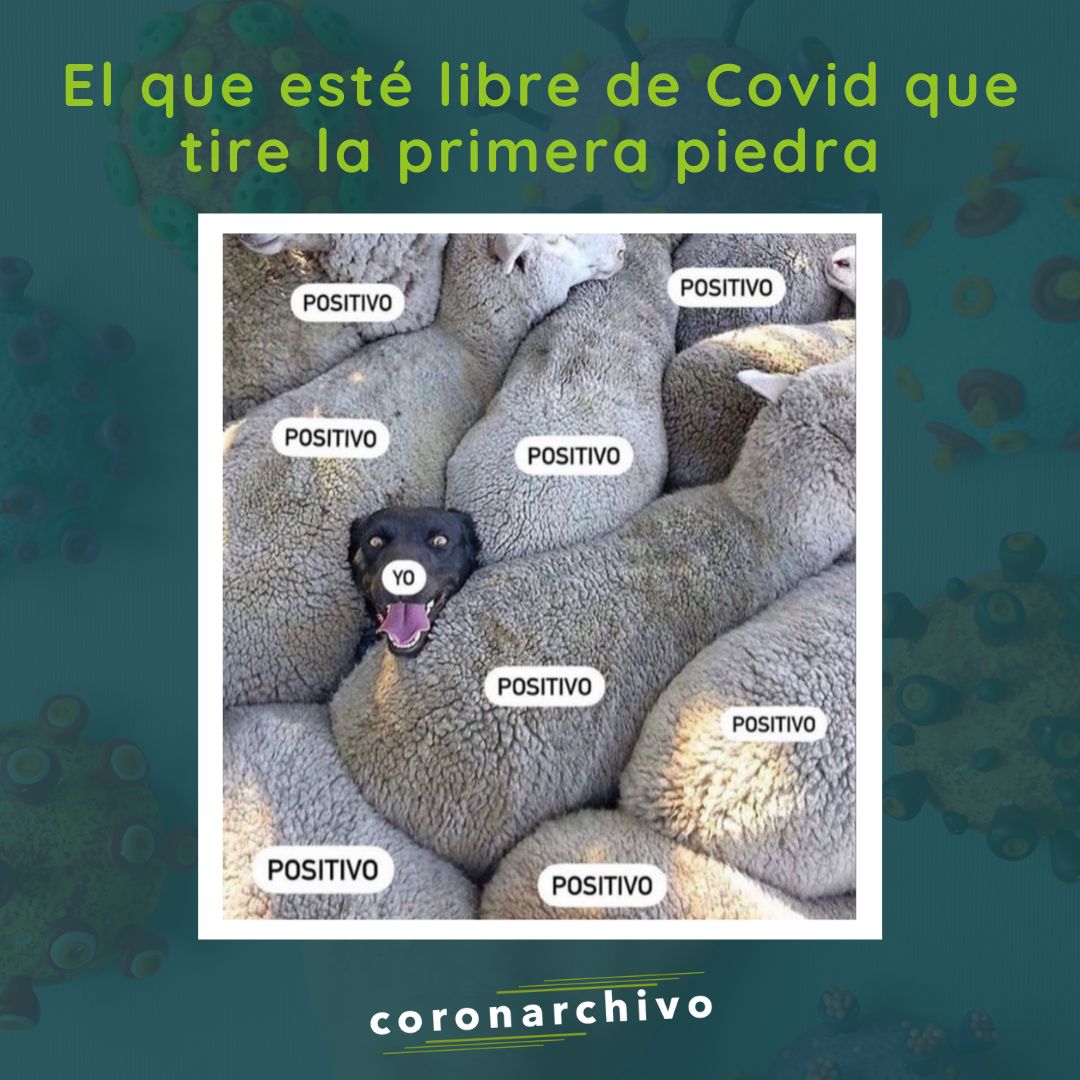 coronarchivo's tweet photo. Siguen subiendo las infecciones por #Covid19 y algunos contribuyentes intentan tomarse la situación pandémica con un poco de humor.
Si también tienes la sensación de que todo el mundo tiene covid, desahógate en el #coronarchivo!
#collectingcorona #covidlatam #publichistory https://t.co/7hNOnWZ4dF