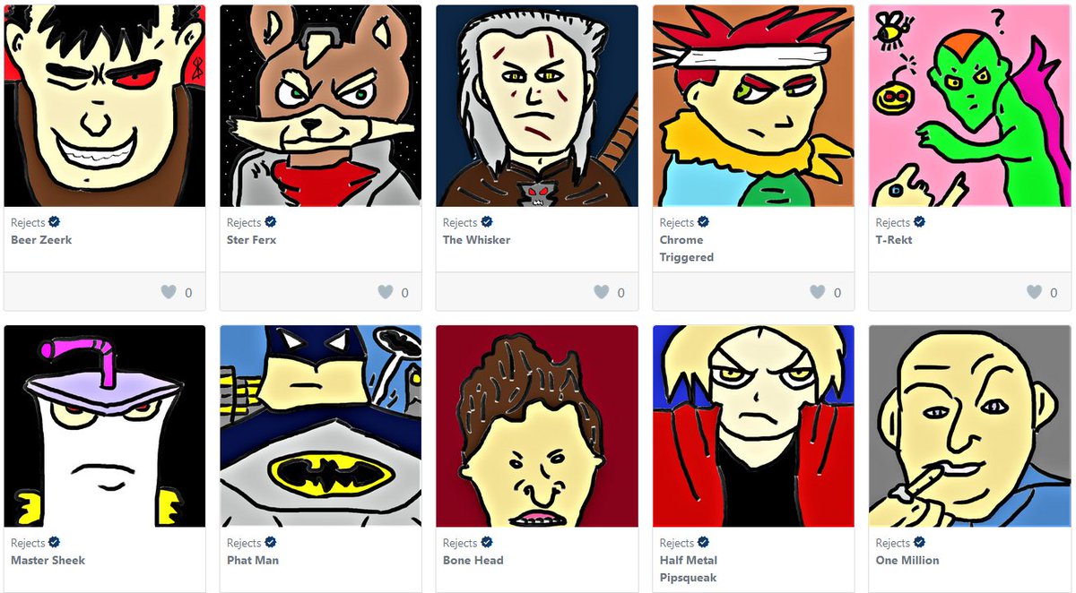 insane_prophet's tweet photo. Series 6 #Rejects have invaded #Ravenistcom!

https://t.co/rR3YQIQHLy

#NFT2022 #NFTs #NFTartists #NFTCommunity #Ravencoin #NFTdrops #Ravenites #Ravenist #RVN #NFT https://t.co/SMb9VZQ8Io