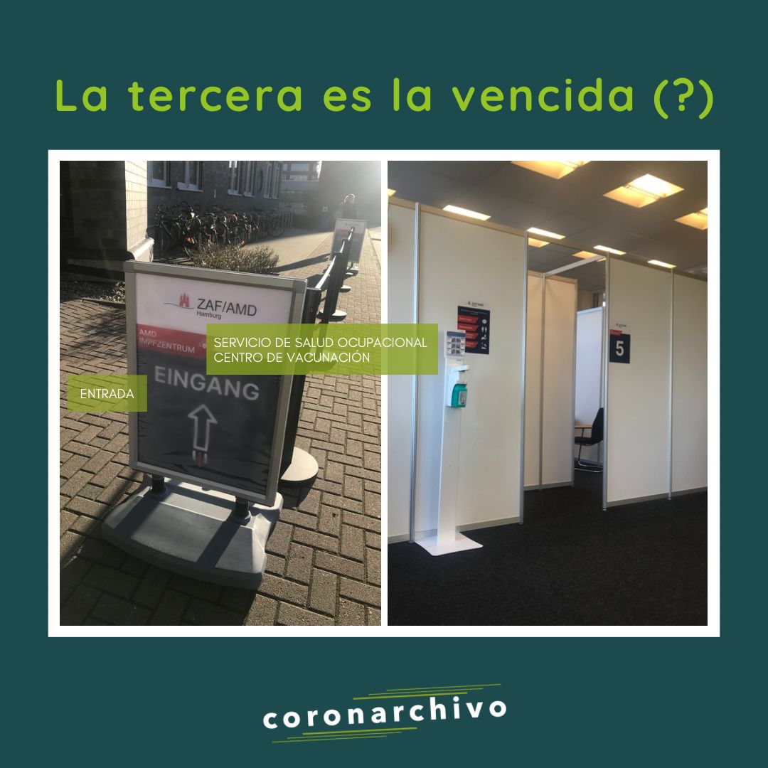 coronarchivo's tweet photo. Desde diciembre, la @unihh dio a sus trabajadores la posibilidad de programar una cita en en el AMD-Impfzentrum para recibir la dosis de refuerzo contra el #COVID19. Y tú, ya te has puesto la tercera vacuna?🤔
Cuéntanoslo en el #coronarchivo!

#publichistory #collectingcorona https://t.co/Kx5parzBHb