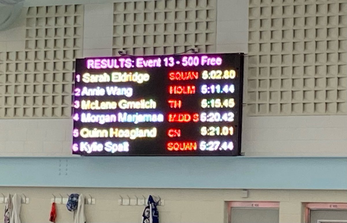 SquanSwimming's tweet photo. Squan swimming's Individual Monmouth County Champions. Congratulations Summer Sakowicz and Sarah Eldridge on your outstanding performances. https://t.co/OSN5SwdDai