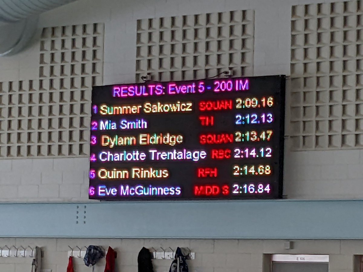 SquanSwimming's tweet photo. Squan swimming's Individual Monmouth County Champions. Congratulations Summer Sakowicz and Sarah Eldridge on your outstanding performances. https://t.co/OSN5SwdDai