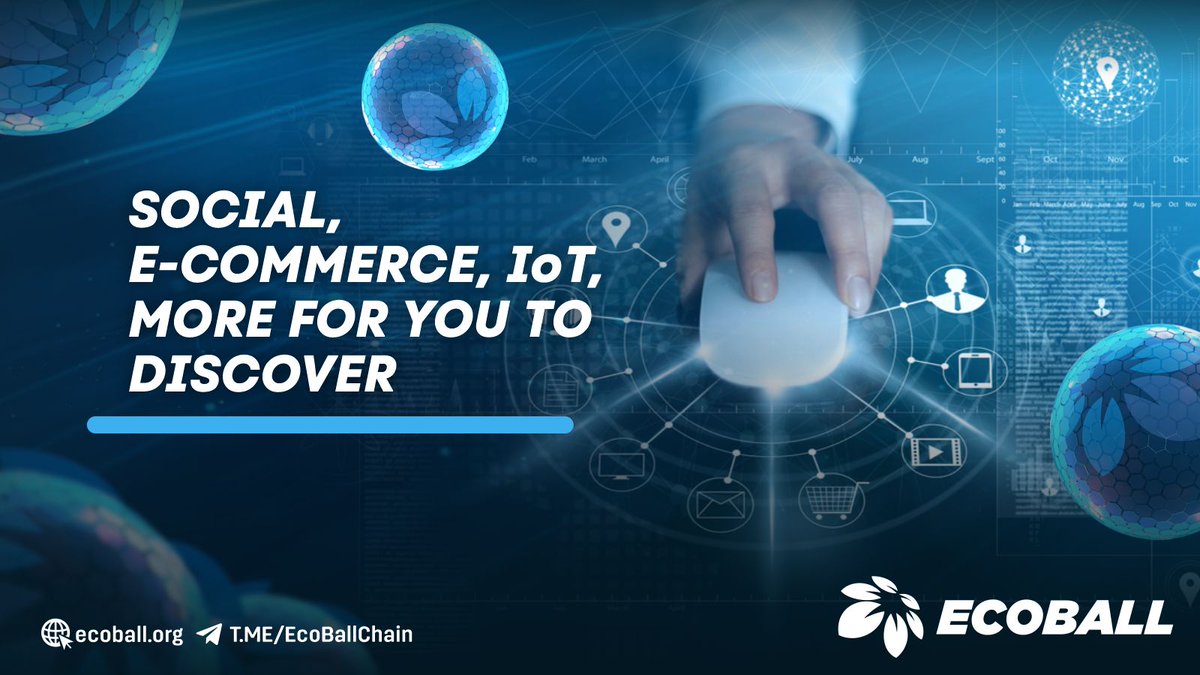 EcoBall's features make it ideal for Web applications3, do it all with EcoBall, be it Social, E-Commerce, IoT.

➡️Join us and discover: t.me/EcoBallChain

#Ecoball #Blockchain #exabc #GameFi #Mataverse