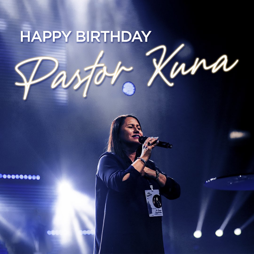 HAPPY BIRTHDAY PASTOR KUNA!!🎉 
We are so thankful to have you as the Mother of our house! You are a spiritual mother to so many, but the Momma of our home! May God continue to bless you and your family! WE LOVE YOU!!! 🥳🙌🏽💖🥳