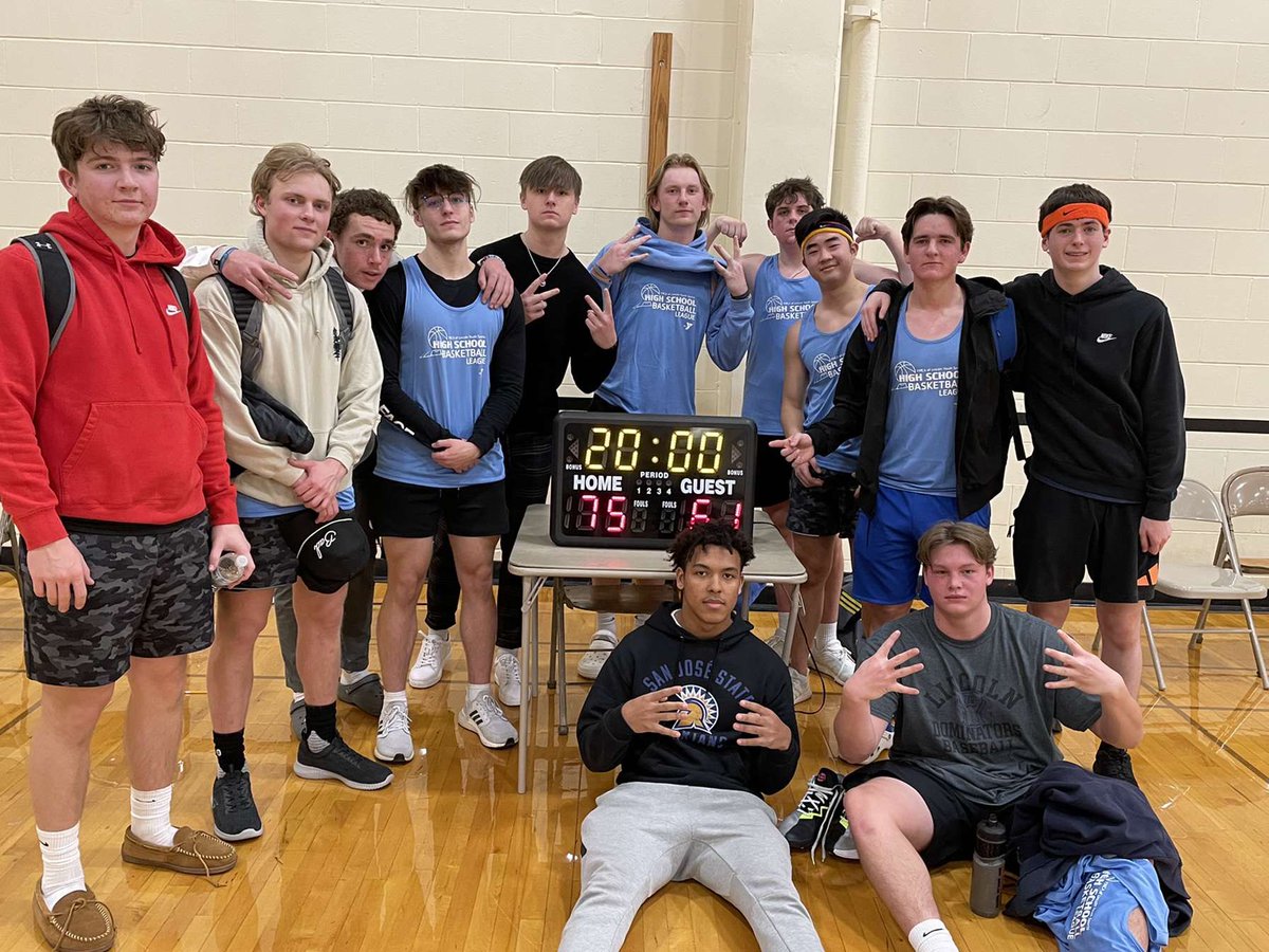 Anthony’s Army moves to 2-0 after there hot start against the SupperSonics 75-61. Leading scorer @ThomasG57929468 with a 19 point 11 rebound performance.