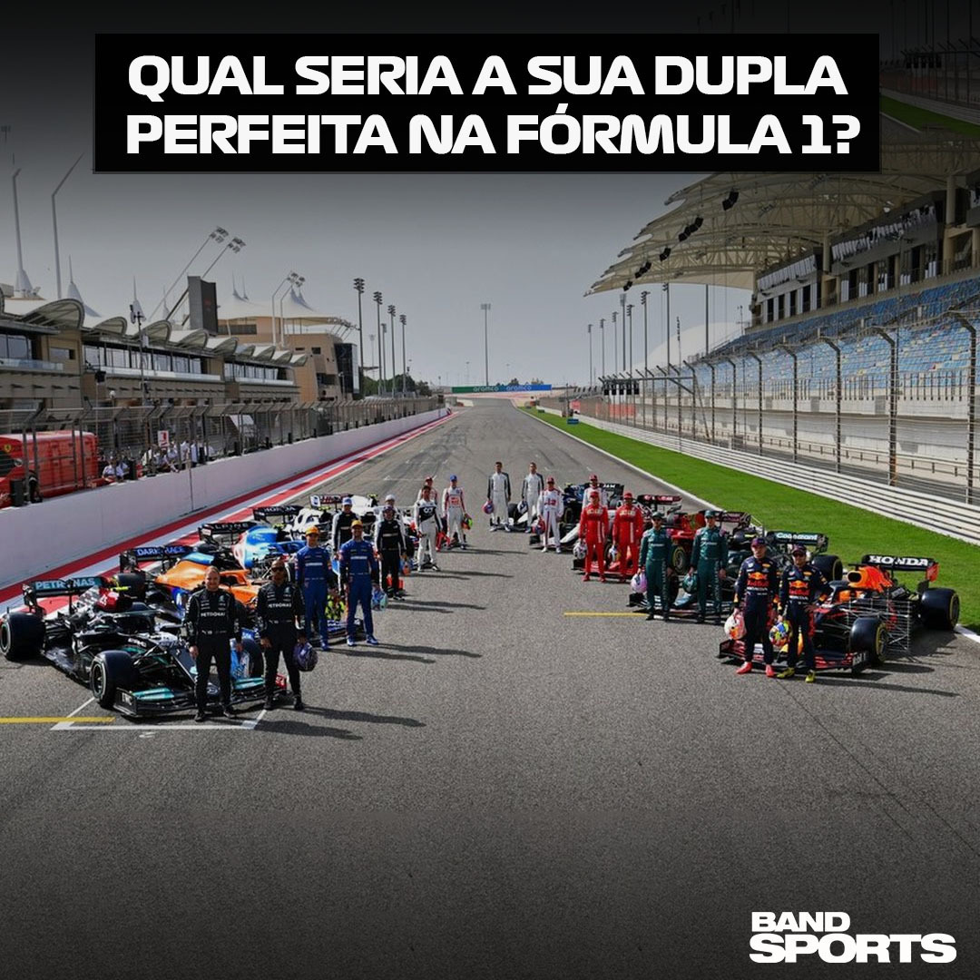 Quais pilotos do grid fariam a dupla perfeita pra você? 🤔

#F1noBandSports #F1naBand #Formula https://t.co/N7p5dypBBk