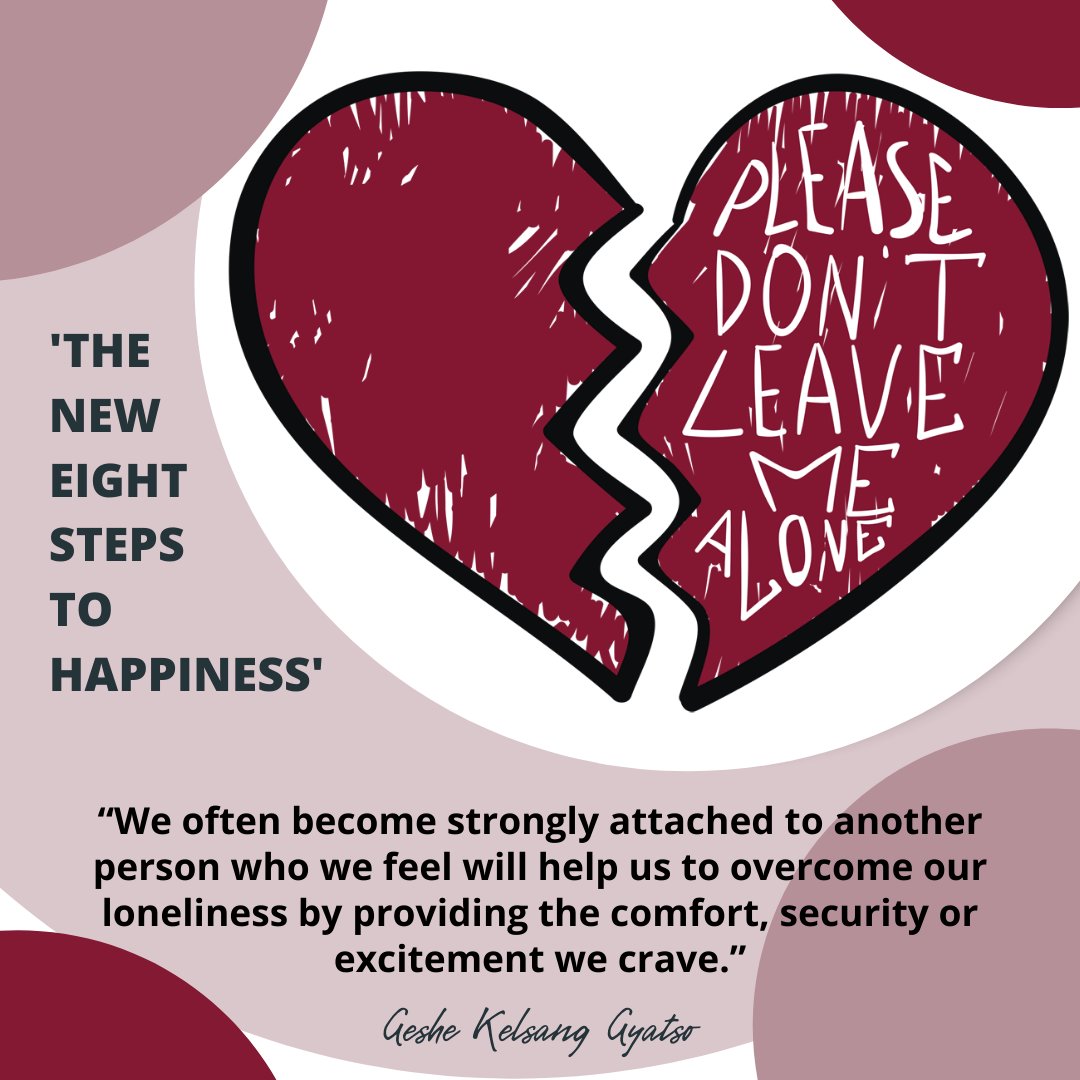 JangchubLing's tweet photo. It isn’t ever love that hurts us, but a confused mind called attachment.  Learn how to remove this painful mind &amp; enjoy pure love in our Sun meditation class.  Book here 👉https://t.co/6FQ2APGqxV #meditation #sundayvibes #sundaywisdom #wisdom #love #happiness #relationships https://t.co/m6kFkwsF0f