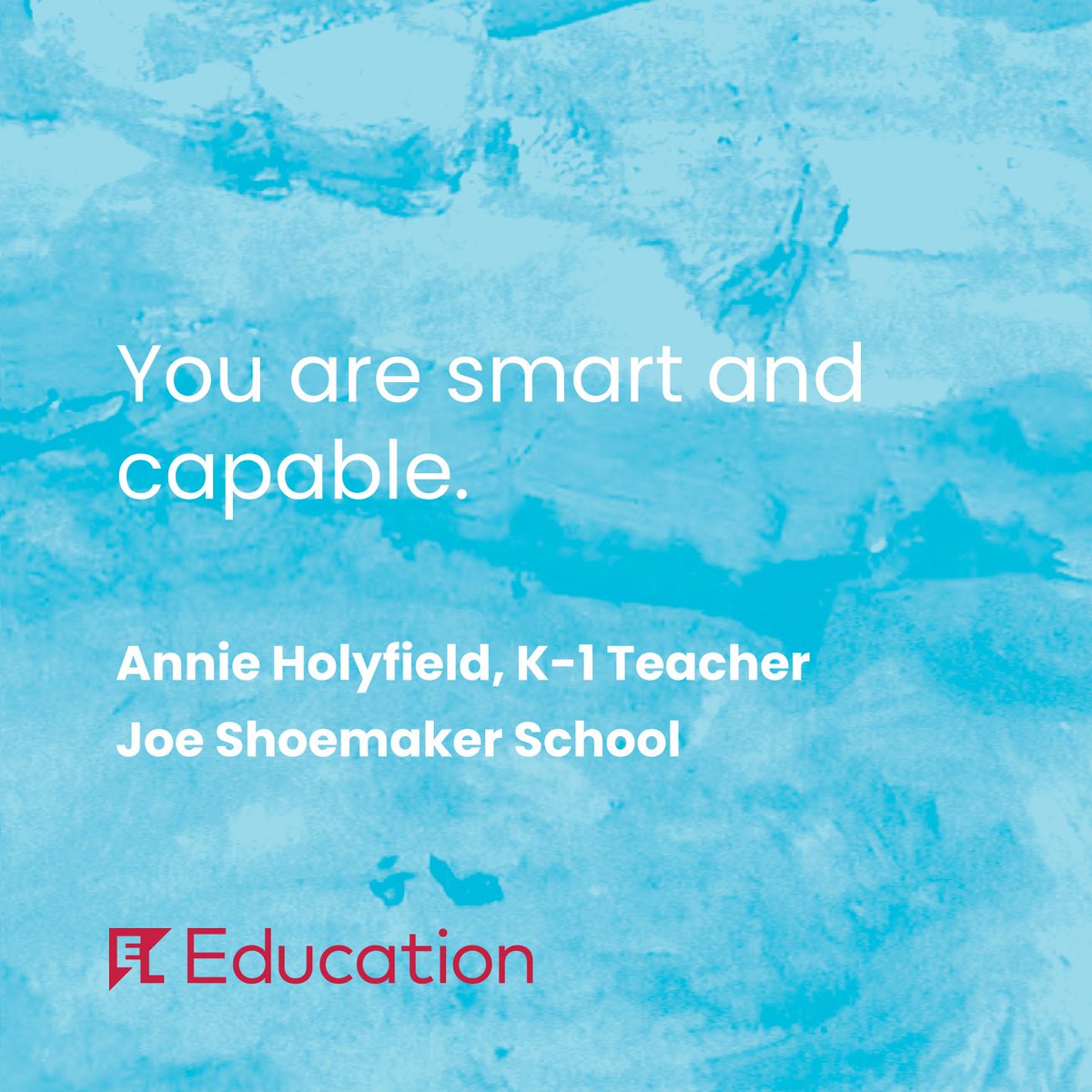 Annie Holyfield, an award-winning EL Educator, offers affirmations and ideas for teachers in EdWeek's "How to Fall in Love With Teaching Again and Other Morale Boosters" curated by <a href="/Larryferlazzo/">Larry Ferlazzo</a>.

Read the full article here: bit.ly/3tKohjb

#WeAreCrew
