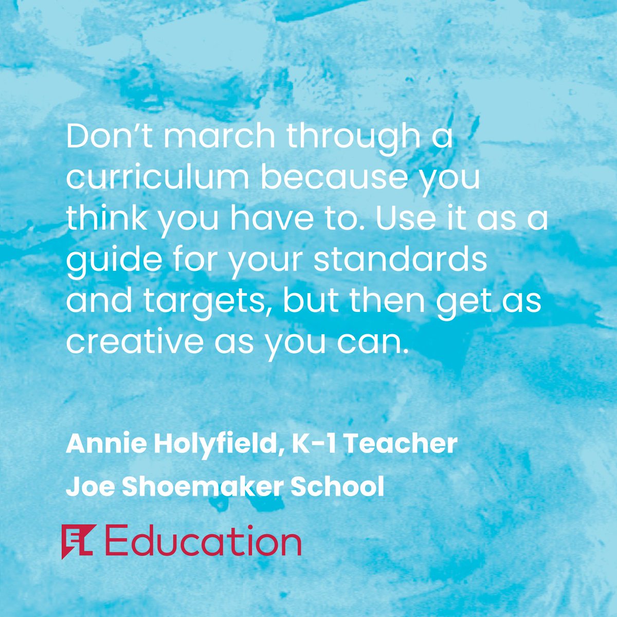 EL Education tweet media