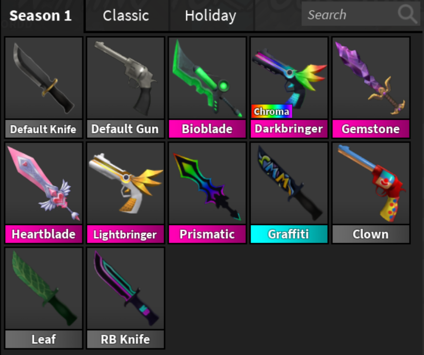 TRADING MM2 HEARTBLADE & LIGHTBRINGER FOR ROYALE HIGH ITEMS !! NOT