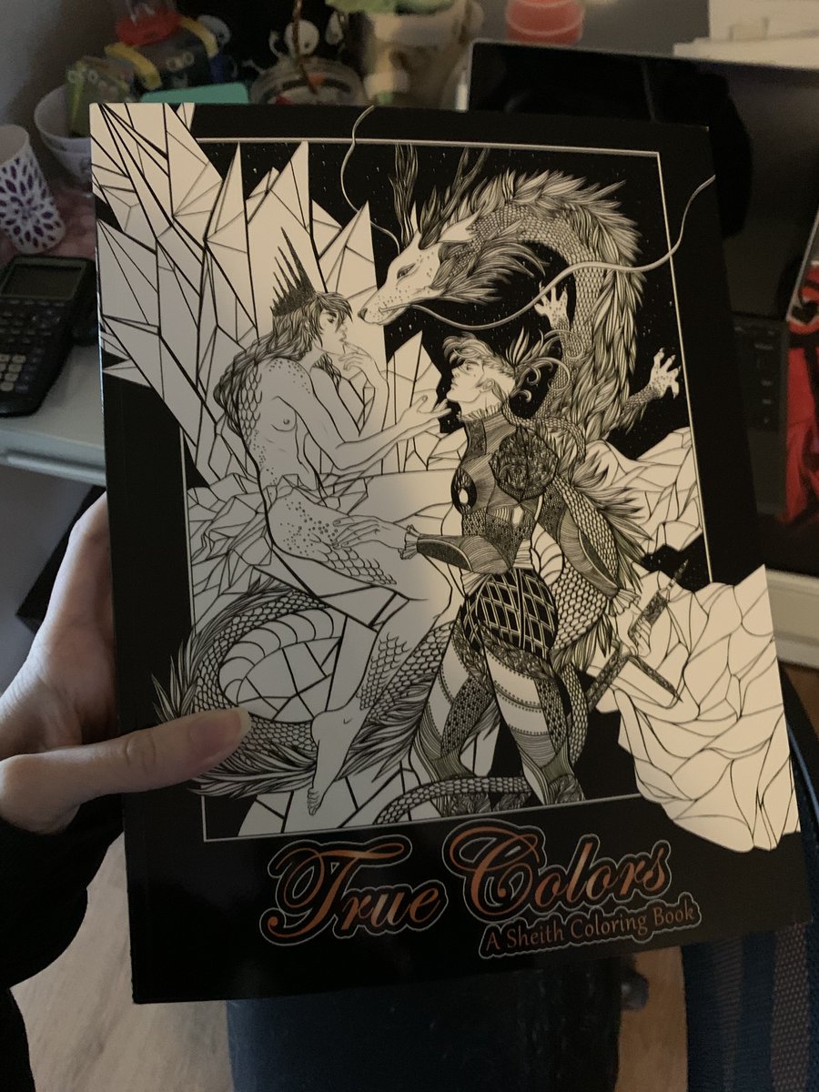 Thank you <a href="/Kit_N_Kadoodle/">Kit - HAPPY PRIDE! 💖💛💙</a>, <a href="/StarshipFulfill/">Starship Fulfillment</a>, and <a href="/truecolorszine/">True Colors: Sheith Coloring Book - Shipping!</a> 

It arrived safely thursday.