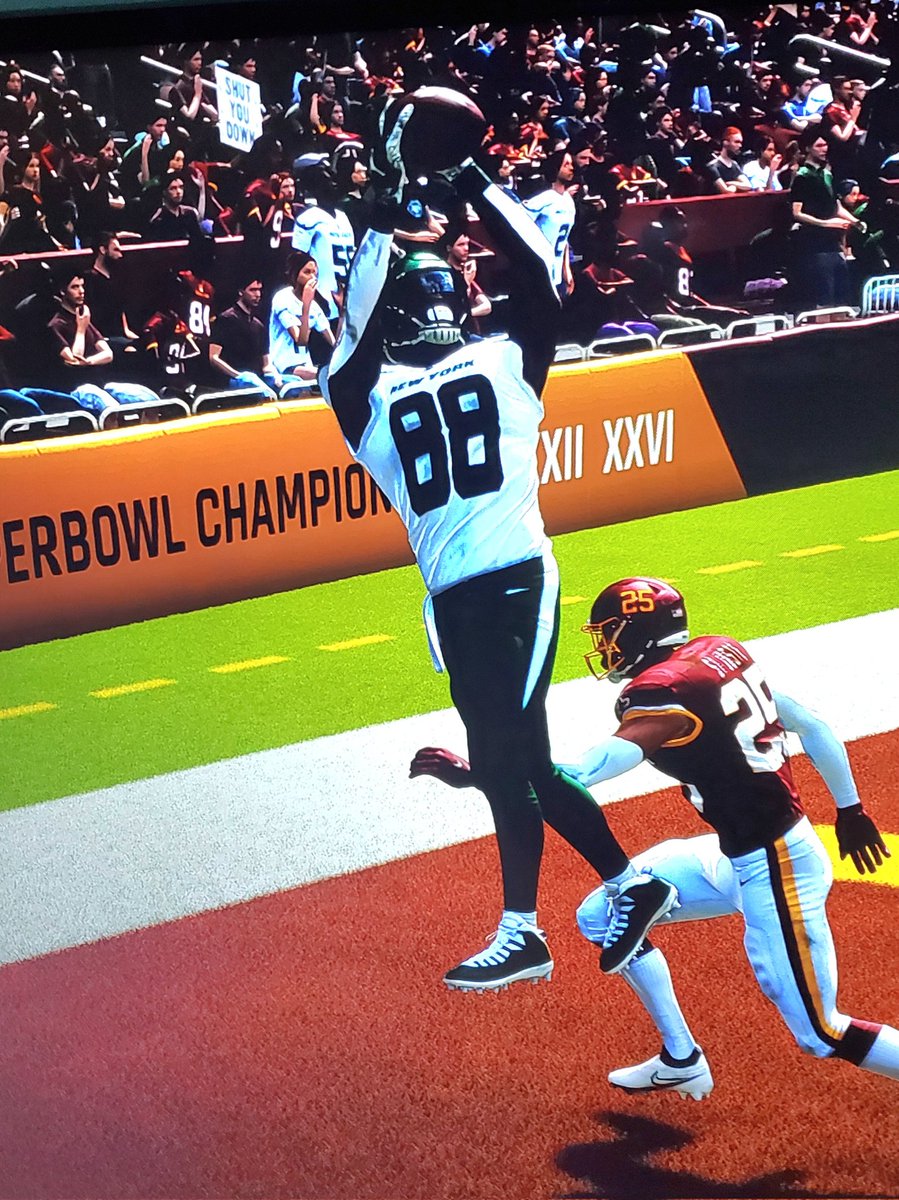 MSR_Smooth315's tweet photo. A 36 point 2nd half and a GW TD gives the Jets a sense of retrovailles  their 1st win of the season 43-40 over the Washington Football Team in a spirited and pertinacious effort from Gang Green. @MSRLeague https://t.co/Pgd5rXzV1m