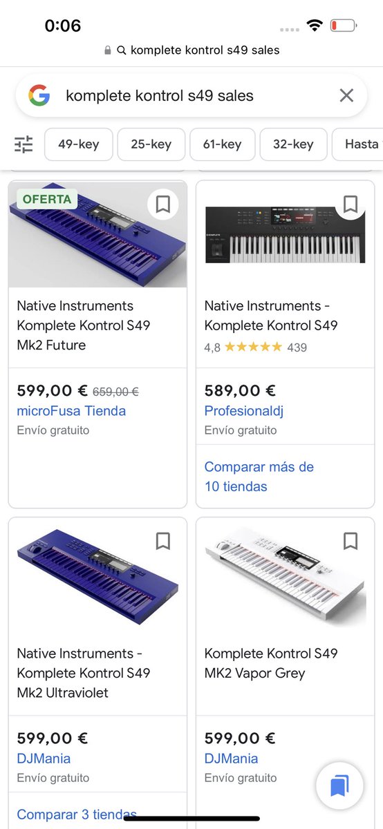 chechu_salas's tweet photo. @microFusa Vosotros también? 😔 pensé que lo de subir precios para rebajarlos solo era cosa del mediamarkt https://t.co/gR3jTFkDve