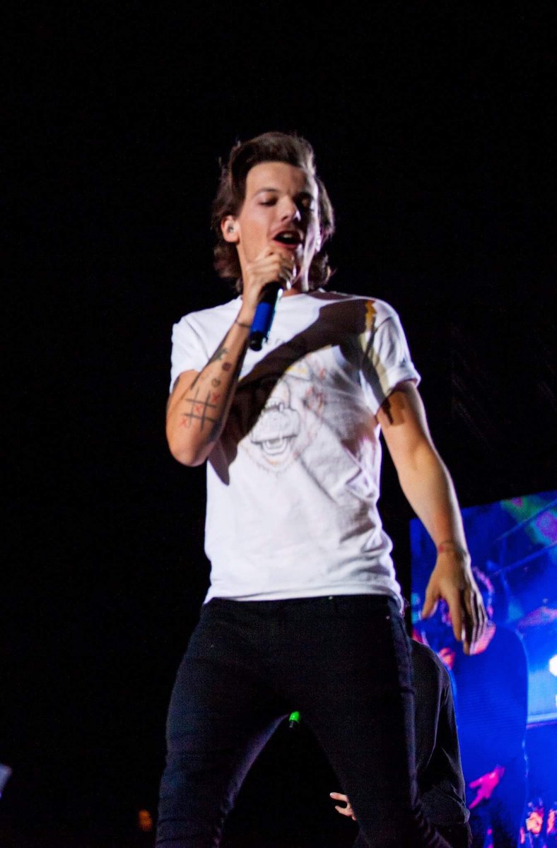 HLDTour's tweet photo. Unseen picture of Louis photographed on stage for WWA in Bogota, Colombia! (4/25/14) 💜 https://t.co/GHfXKr95bV