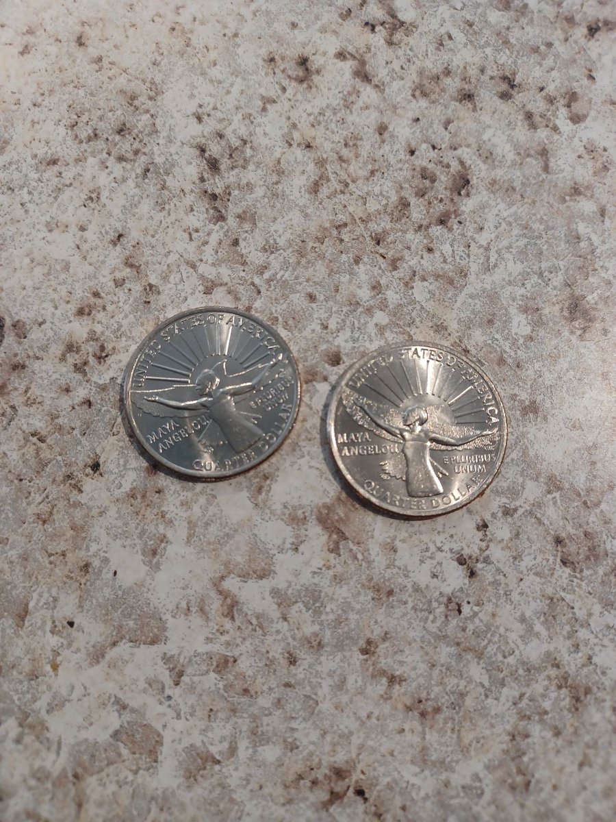 wineandfruit's tweet photo. In our hands, we have the limited edition Maya Angelou's quarters. Maya looks good in our home.
#MayaAngelou #MayaAngelouQuarter #collectibles #everybodysfavoritetwins #everythingtimestwo https://t.co/h7S9w1la3t