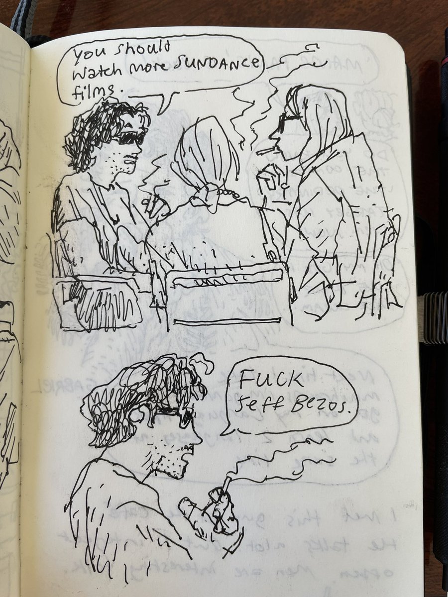 the cafe is wild this morning 