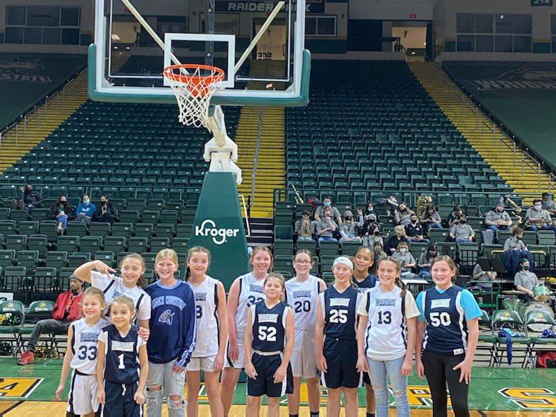 KnightsofLCA's tweet image. Some of our elementary girls teams got to scrimmage at halftime of the Wright State Women’s game today! #WeAreLCA #buildalegacy @WSURaiders @xeniagazette @JDabbs86