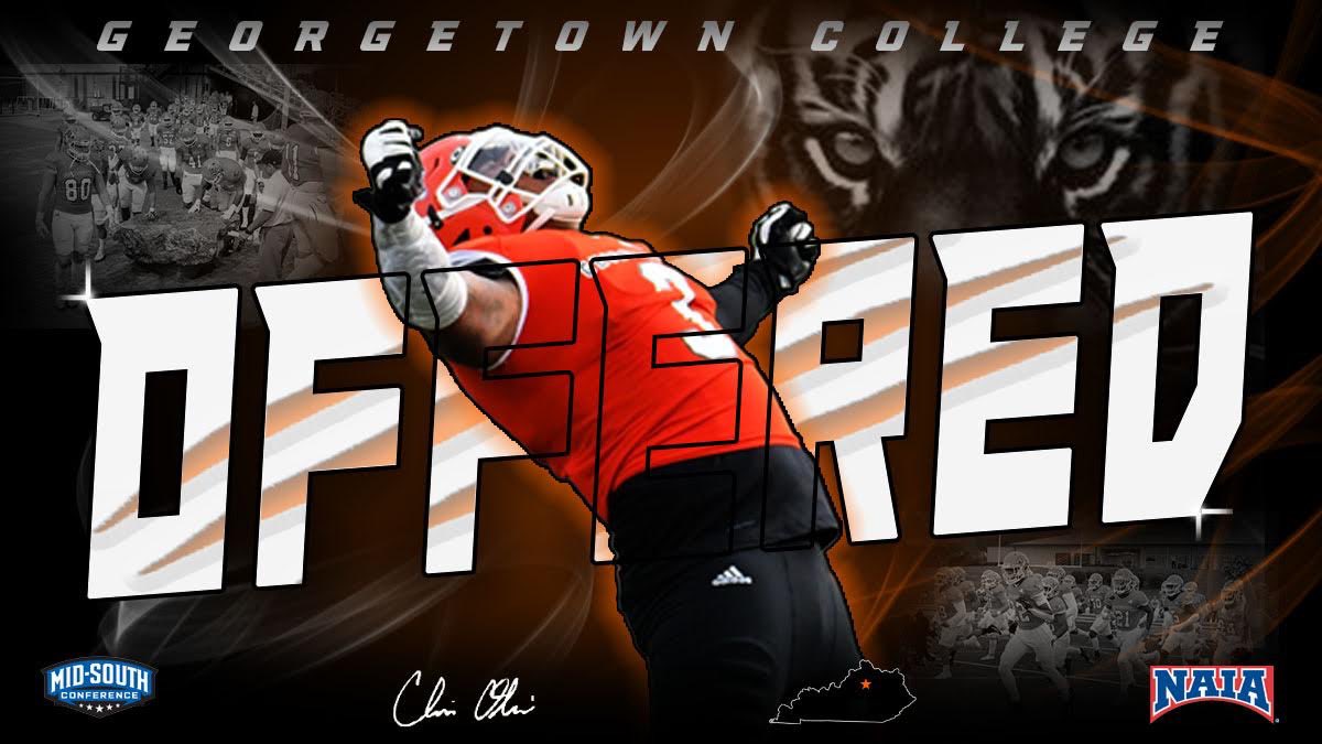 #AGTG After a great call with <a href="/CoachDamGC/">Coach Damschroder</a> I’m extremely blessed to have earned an offer to <a href="/Gtown_Football/">Georgetown College Football</a>‼️‼️‼️‼️‼️‼️ <a href="/mjcaathletics/">MJCA ATHLETICS</a> <a href="/tnhsfb/">TN High School Football</a> <a href="/GtownCoachO/">Chris Oliver</a>