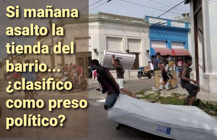 ¿Acaso es política lo que se ve en la foto ? 
La propaganda que se nos induce pretende naturalizar la delincuencia. 
<a href="/GHNordelo5/">Gerardo Hdez. Nordelo</a> 
<a href="/Lisbetms1/">Lisbet_ms🇨🇺</a>