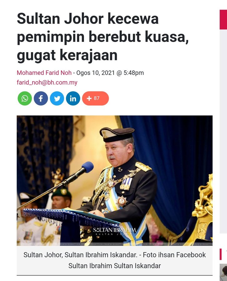 WalaunUnited's tweet photo. KECEWA betul pd ahli politik yang pentingkan diri sendiri. Sekali dia dah tekan button. #JohorMemilih https://t.co/wxM4DxM18K