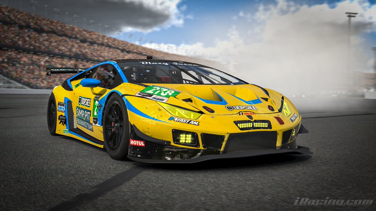 Checkers0r's tweet image. An absolute pleasure to share 24 hours with  @ryedawg14 @Oopsie @mirandasrodrigo @TorAndreBorrese in the @iRacing Daytona 24. Car may have been beaten and bruised on every corner, but we never gave up and rallied to secure P3 in the final hour!